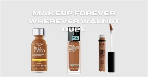 makeup forever forever walnut dupe